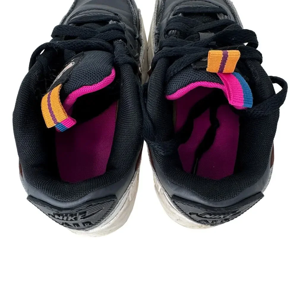 Nike Air Max 90 LTR PS Sneakers Low Top DJ0415-001 Black White‎ Kids Size 13C